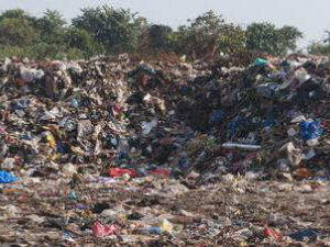Huge Piles of Rubbish at the tip