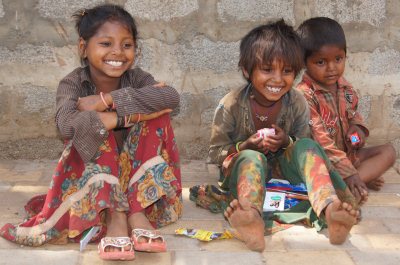 Street Children Photo - Charity Work in India