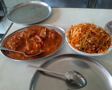 Navtara Food Menu - Paneer Tikka Masala and Hong Kong Noodles